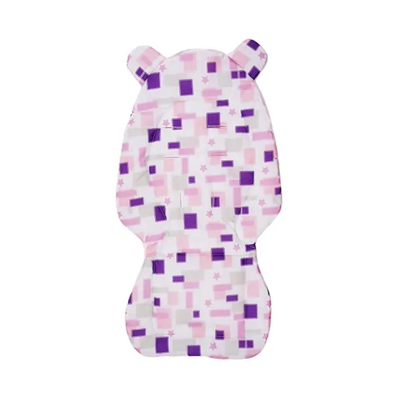 Reversible Baby Stroller Cushion Mat | Soft Cotton 81x41cm