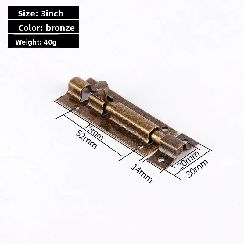 Aluminum Alloy Door Bolt Latch – Gate, Window & Home Lock