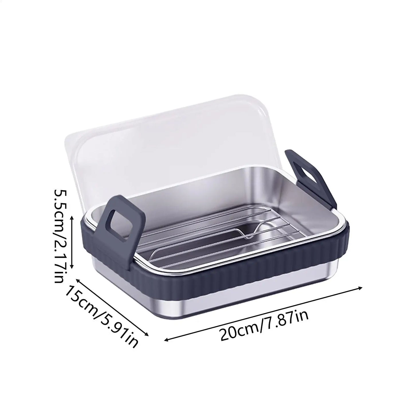Air Fryer Basket with Lid – Non-Stick Baking & Roasting Pan Air Fryer Basket Peaceful Pleasures Health and Wellness