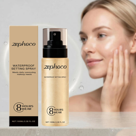 Clear Waterproof Setting Spray Moisturizing Oil Control Pore Tightening Glossy Matte Base Makeup Sweatproof Make-Up Fixer Spray Peaceful Pleasures Health and Wellness