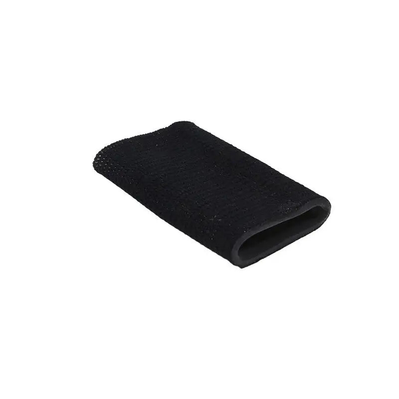 1pc Elastic Ankle Protector Compression Skating Sports Protector Figure Skating Silicone Men And Women's Ankle Protector Peaceful Pleasures Health and Wellness Black
