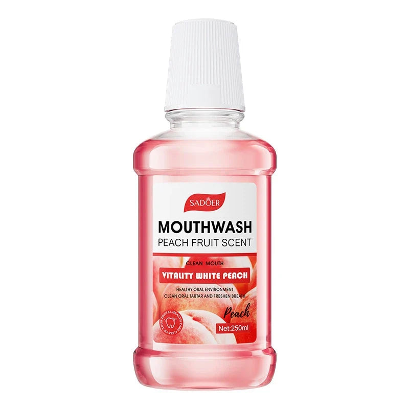 SADOER 250ml Plant Extract Mouthwash | Lemon Mint Peach