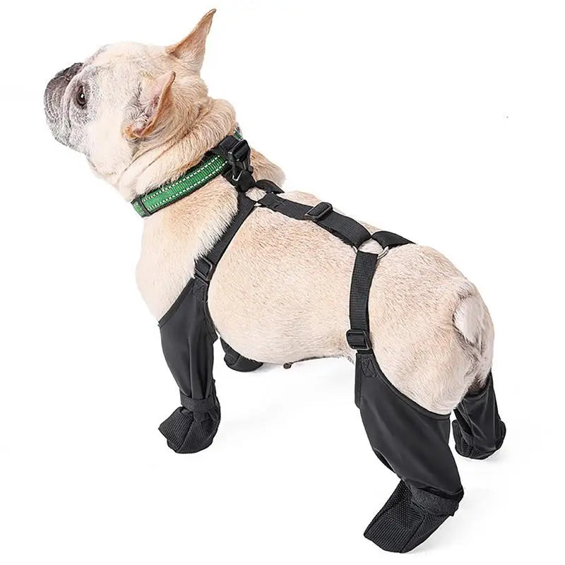 Waterproof Anti-Slip Dog Shoes Paw Protector Booties S/M/L