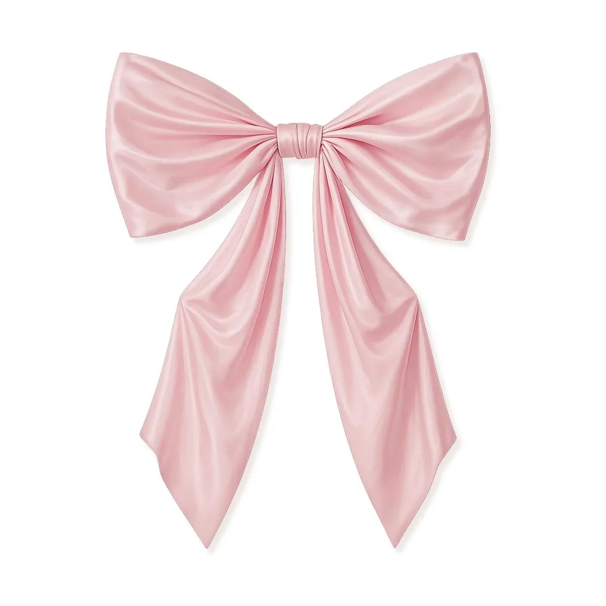 Giant Pink Satin Bow Wall Decor – 43x24" Party Decoration