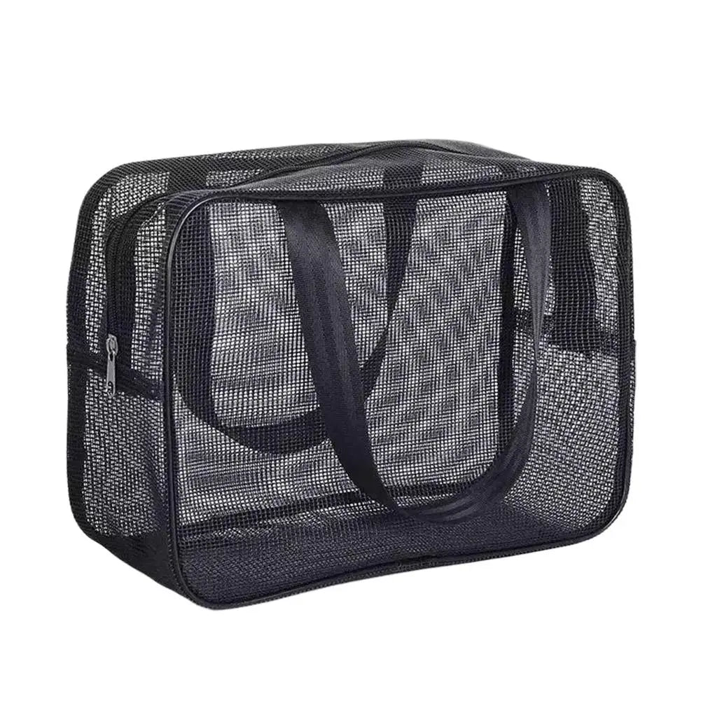 Mesh Shower Toiletry Bag – Large Capacity Bath & Travel Tote