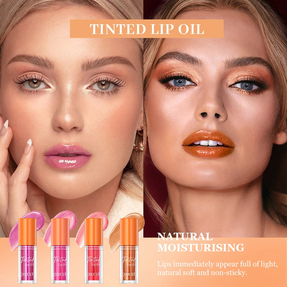 Mirror Water Light Lip Gloss Lasting Transparent Lip Oil Moisturizing Sexy Lipgloss Jelly Glass Lip Glaze Tint Makeup Sets Peaceful Pleasures Health and Wellness