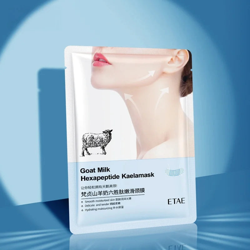 Sadoer Hyaluronic Acid Collagen Neck Mask – 10 Pcs Set
