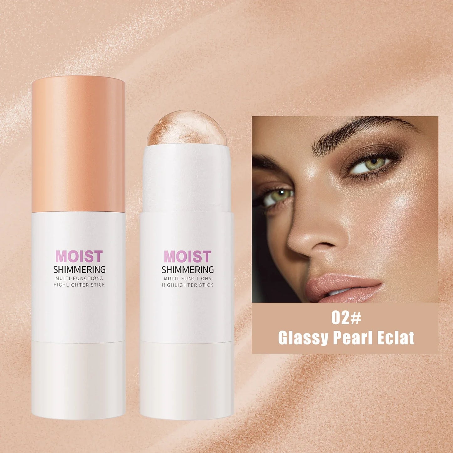 W3W Highlighter Stick – Face Contour & Glow Makeup
