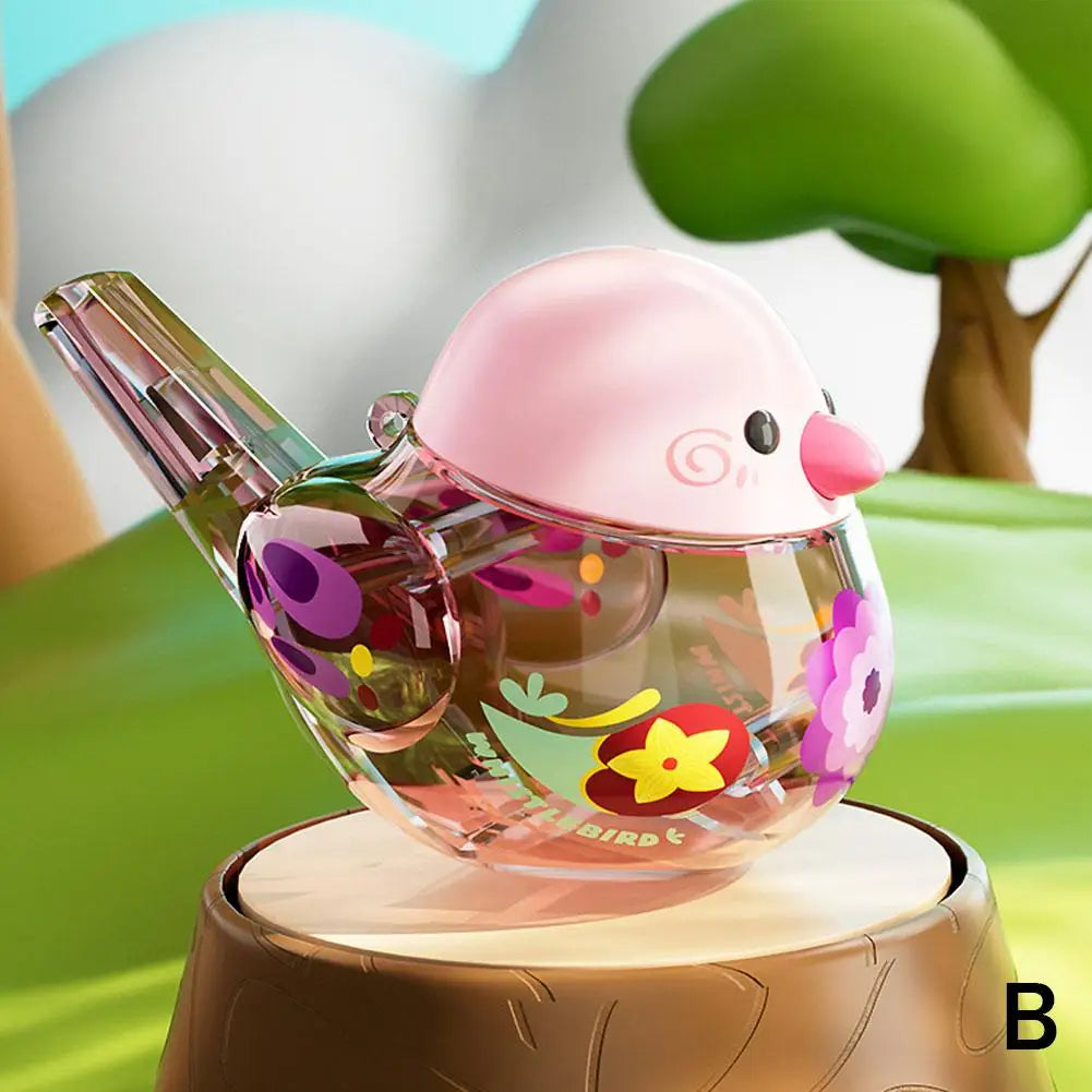Colorful Bird Water Whistle Toy – Fun Gift for Kids
