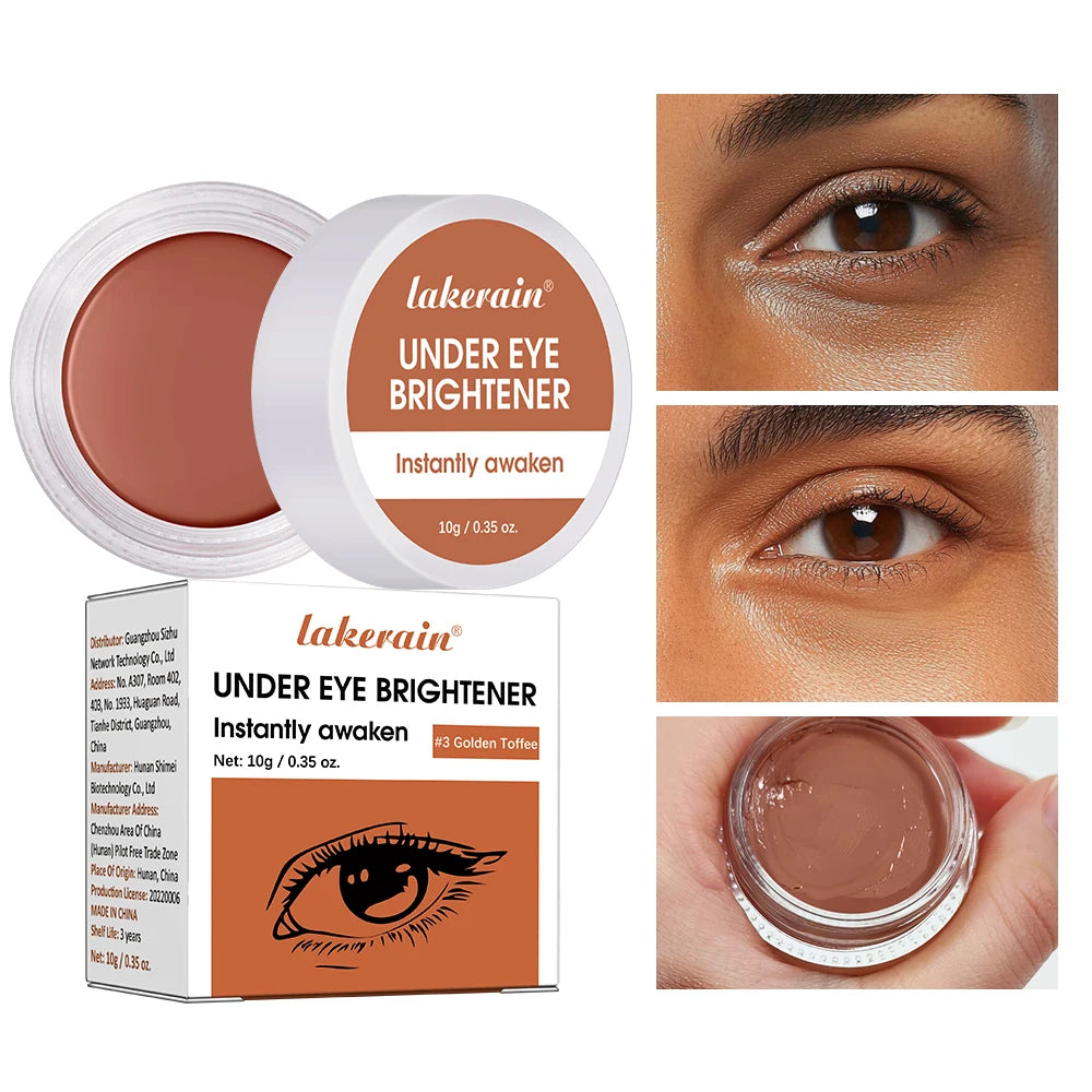 Eye Concealer Conceal & Brighten Dark Circles Nourishing Brightener Full Coverage Eye Bags Color Corrects Korean Cosmetics Peaceful Pleasures Health and Wellness