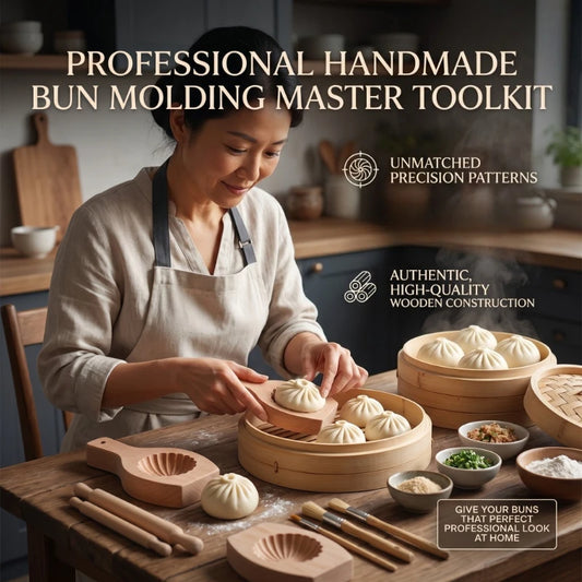 1pc 3D Wood Steamed Bread Mold Thickening Carved Creative Steamed Stuffed Bun Pastry Press Mould Family DIY Handmade Baozi Maker Peaceful Pleasures Health and Wellness