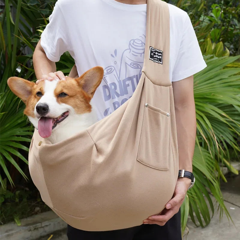 Pet Sling Carrier Bag | Crossbody Shoulder Bag for Small Dogs & Cats