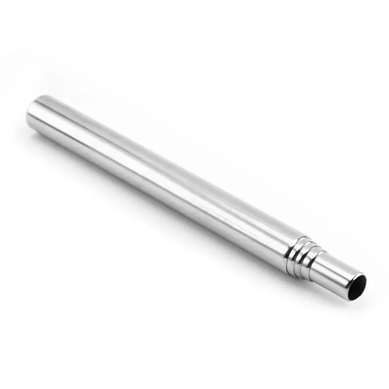 New Blowpipe Stainless Steel Fire Stick Outdoor Camping Fire Starter Tools Retractable Portable Camping Cooking Blow Fire Tube Peaceful Pleasures Health and Wellness Section 5