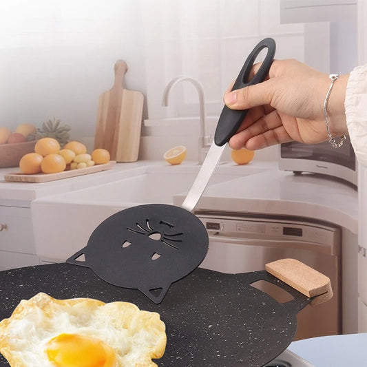 Nylon Spatula Cat Cartoon Cooking Spatula Household Non-stick Pan No Damage Spatula Kitchenware Creative Simple Omelette Shovel Peaceful Pleasures Health and Wellness