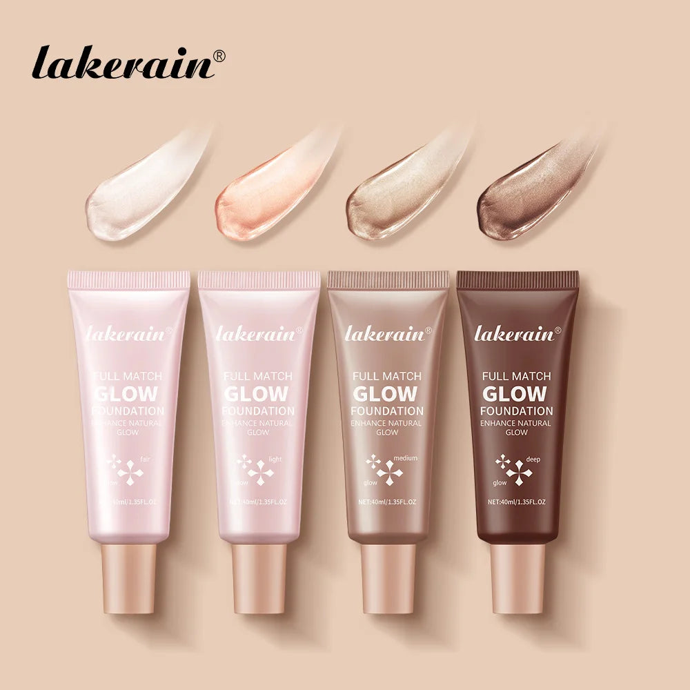 Glowing Liquid Foundation & Highlighter | Natural Radiance Glow