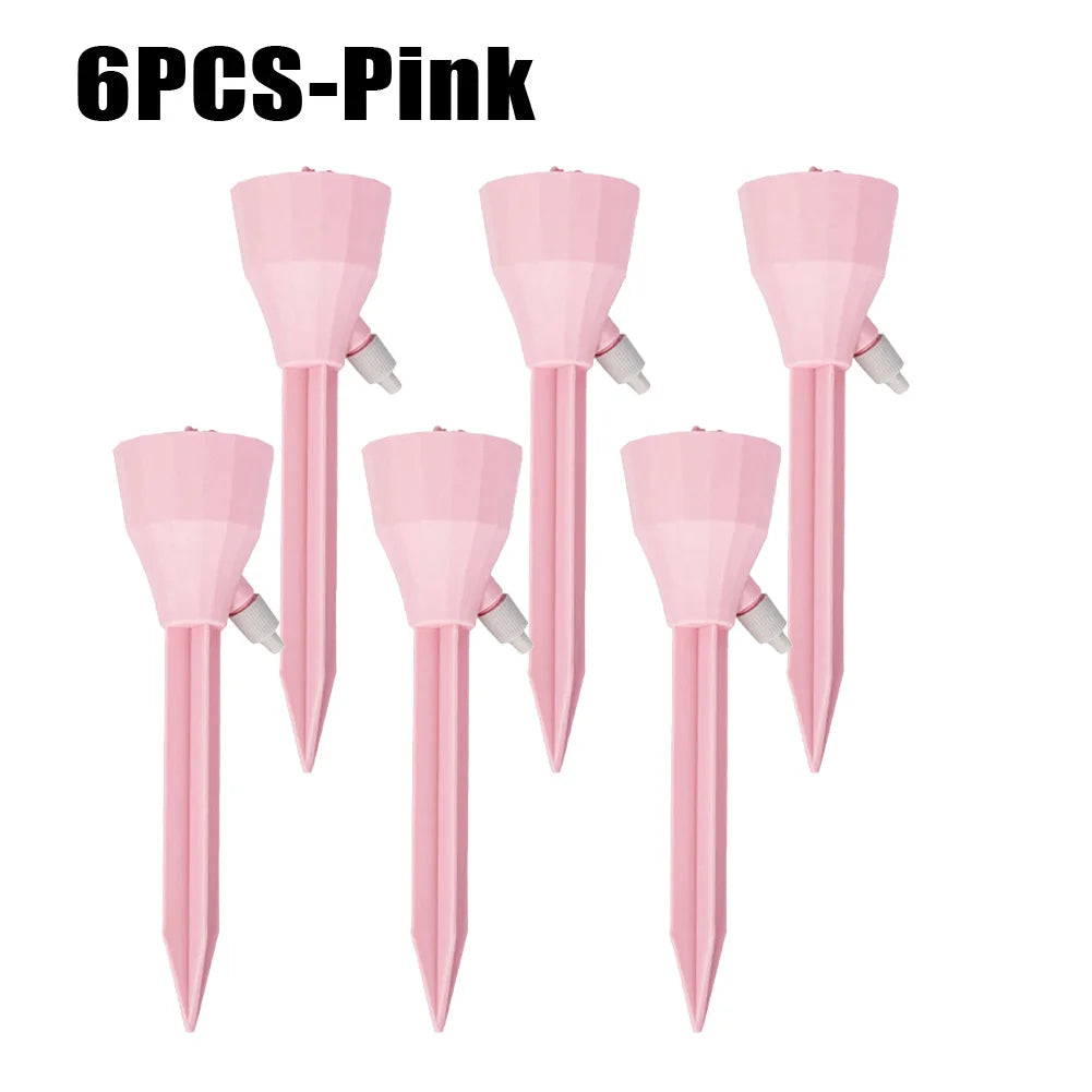 Adjustable Self-Watering Drip Spikes for Indoor & Outdoor Plants