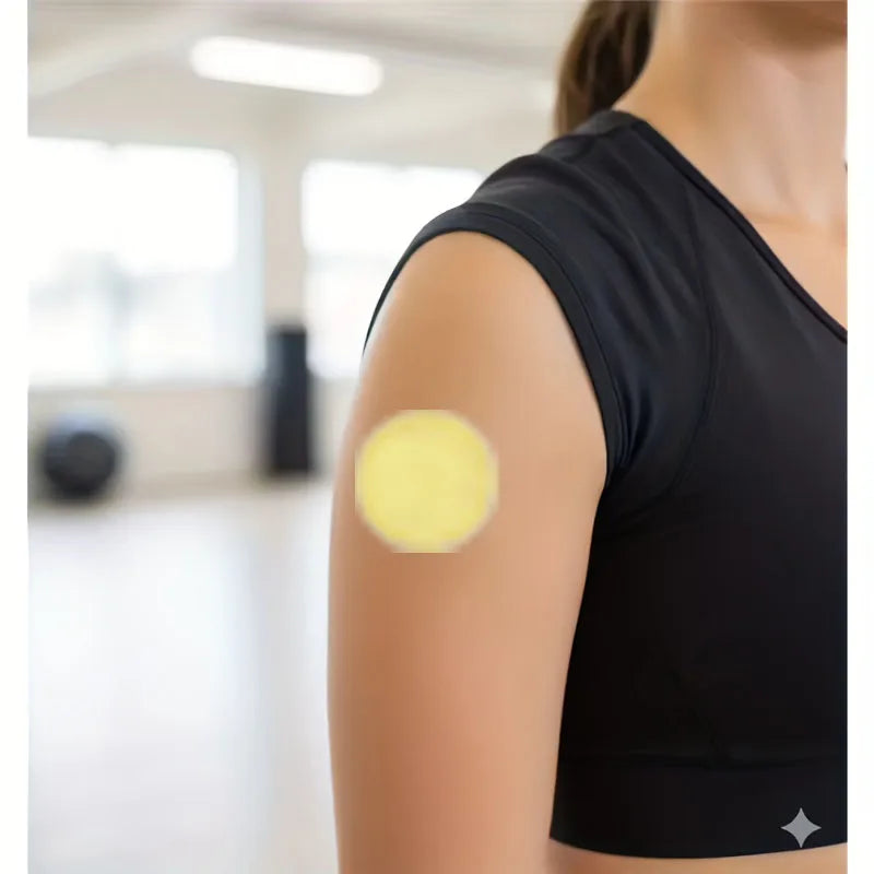 30-Pack Yellow Body Care Patches | Gentle Daily Formula