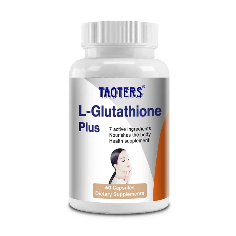 L-Glutathione 100mg Capsules | Skin, Immune & Anti-Aging Support