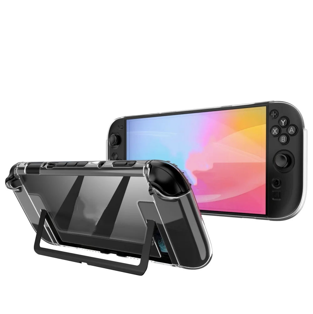 Detachable Handle Protective Sleeve Suitable For Switch 2 Game Console Protective Case Split Type Transparent Protective Cover Peaceful Pleasures Health and Wellness