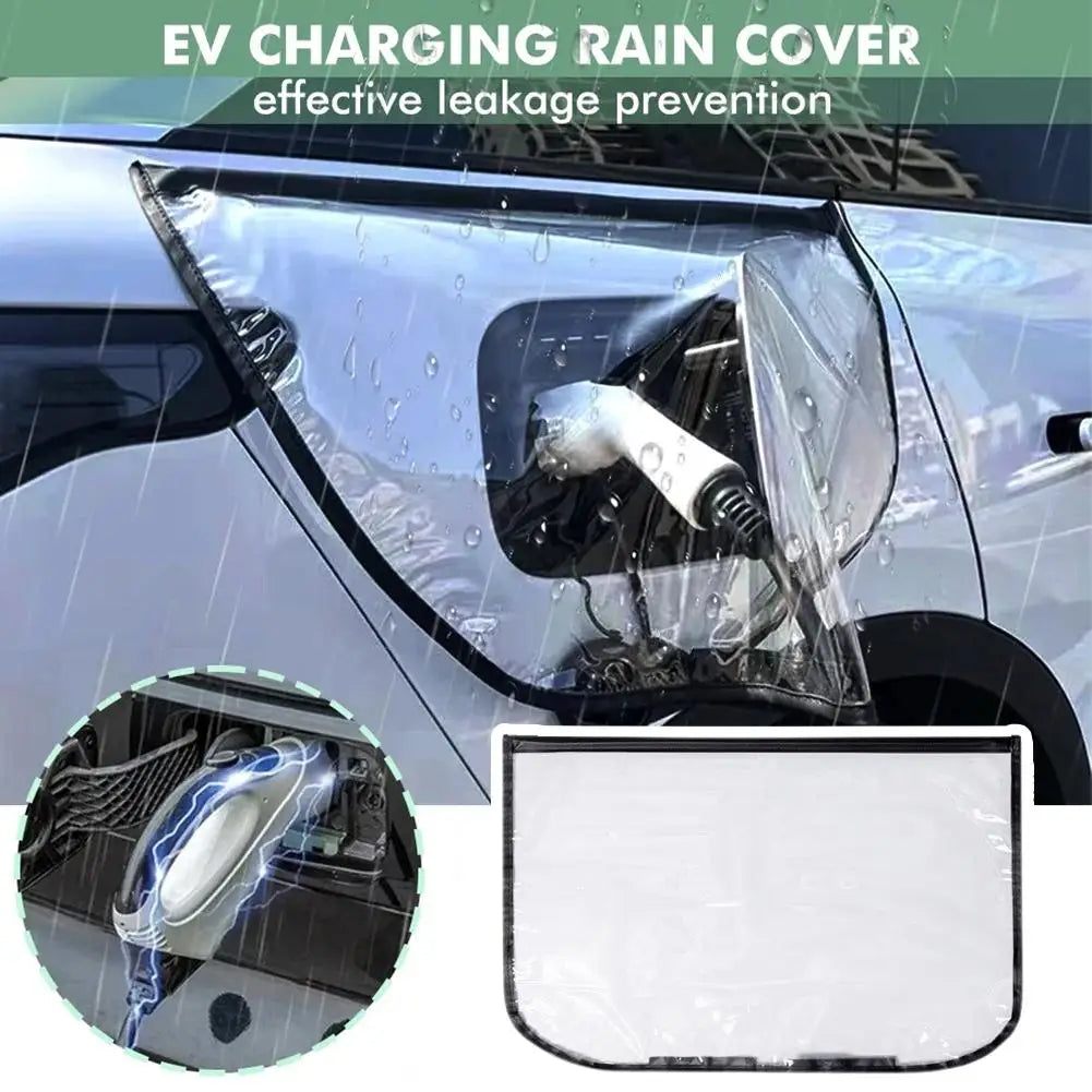 Magnetic EV Charger Port Rain Cover – Universal Waterproof