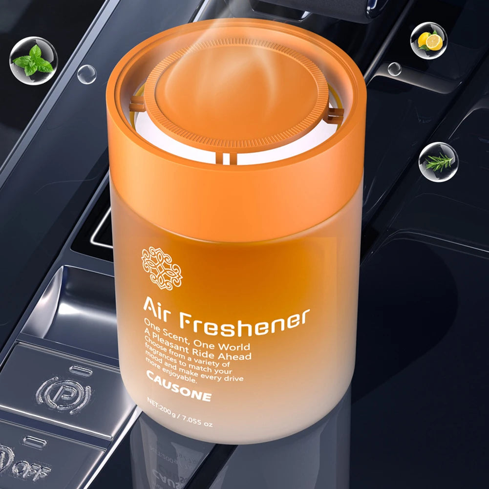 Aromatherapy Car Airs Freshener Lasting Fragrance Automotive Solid-Aromatherapy Diffuser Car Deodorizing Balm Car Accessories Peaceful Pleasures Health and Wellness
