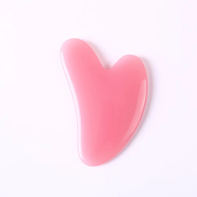 Gua Sha Facial Massage Set – Face Roller & Scraping Board