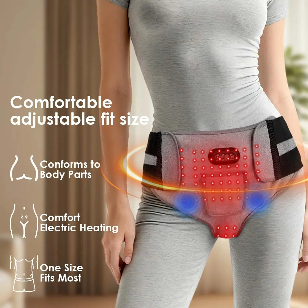 162 LEDs 660nm 850nm Near Infrared Light Therapy Panty Men Women Home Use Wearable Therapy Wrap for Pelvic Floor Care Briefs Peaceful Pleasures Health and Wellness