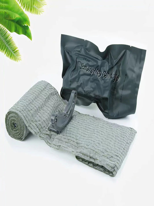 Emergency Training Trauma Hemostasis Vacuum Plus Compression Israeli Tactical Bandage Pressurized User External Strap Peaceful Pleasures Health and Wellness