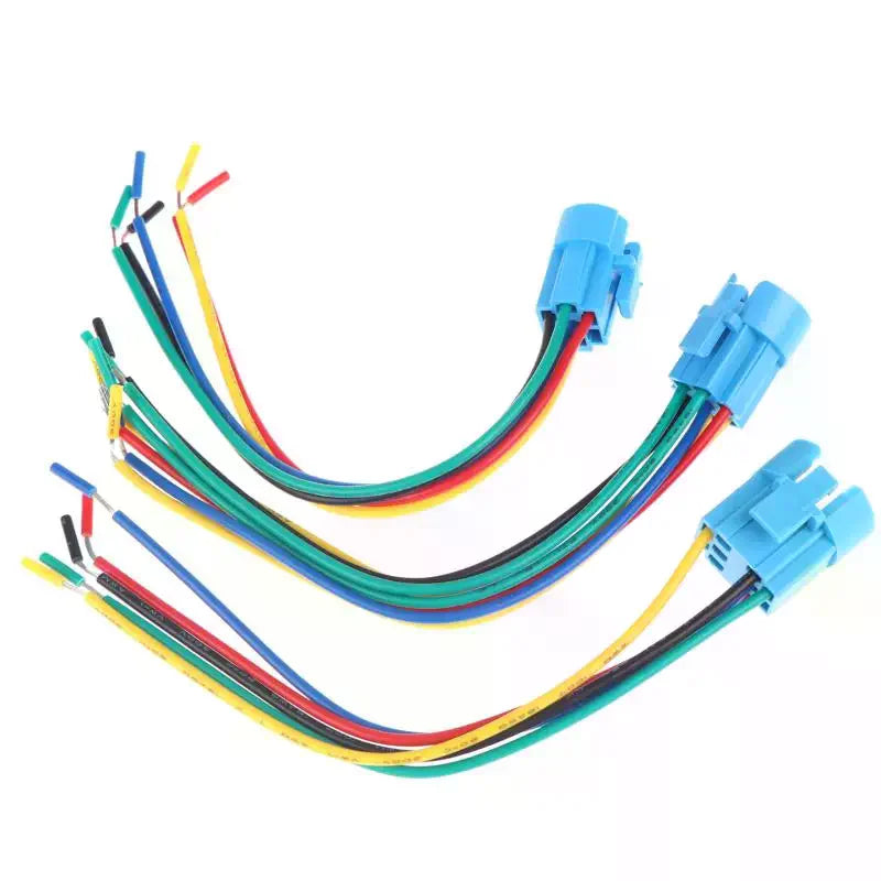 16/19/22MM 5-Wire Quick Connector for LED Push Button Switch Wire Harness Connector Peaceful Pleasures Health and Wellness