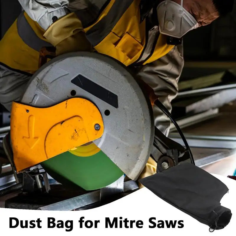 Mitre Saw Dust Bag Collection Saw Dust Collection Miter Dust Bags Table Saw Dust Collector Bag With Zipper Table Saw Accessories Peaceful Pleasures Health and Wellness