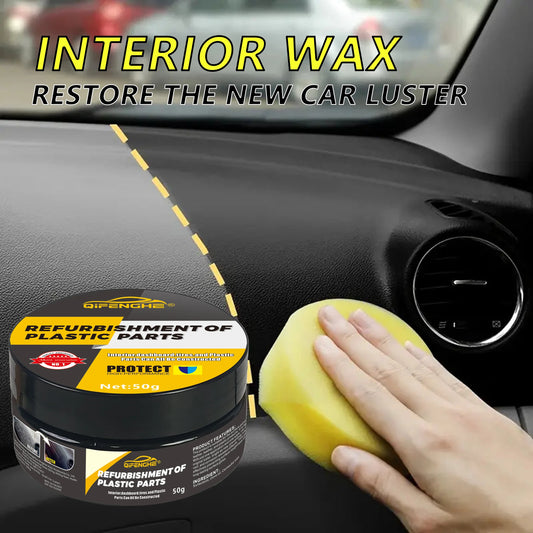 Car Restoration Wax – Nano Crystal Trim, Tire & Interior Shine Car Restoration Wax Oasis Select