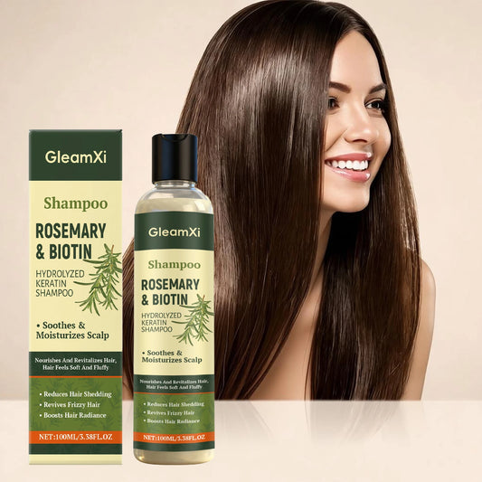 Rosemary Shampoo Thickening Volumizing Nourishing Oil Control Dry Damaged Repair Scalp Cleansing Smoothing Strengthening Shampoo Peaceful Pleasures Health and Wellness