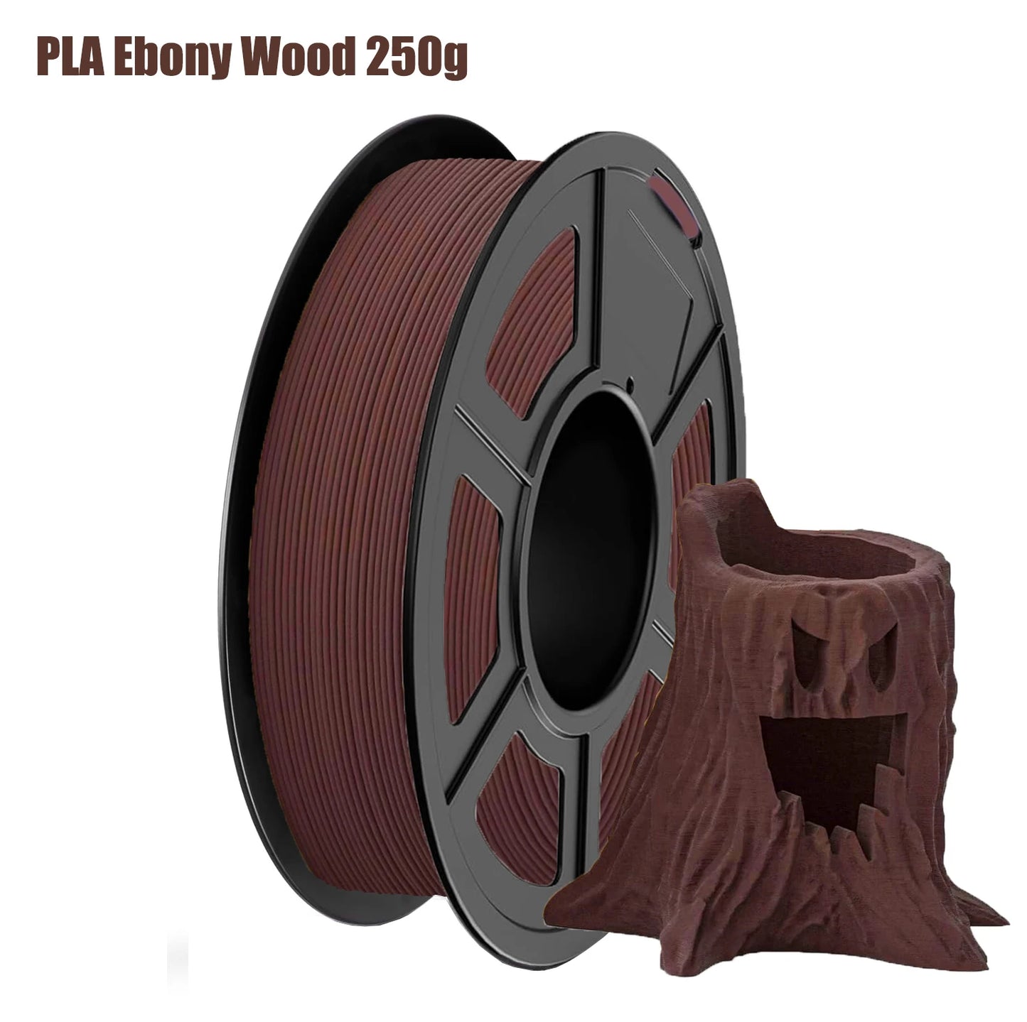 1.75mm Wood PLA Filament Bundle 4x250g – Vacuum Packed Spools