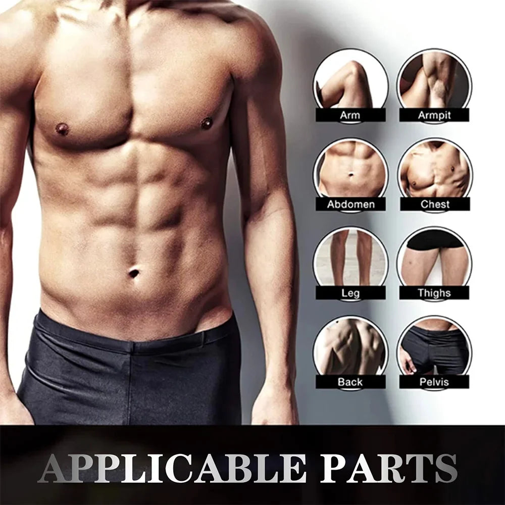 LGRAMER Men's Painless Hair Removal Cream – Body & Armpit