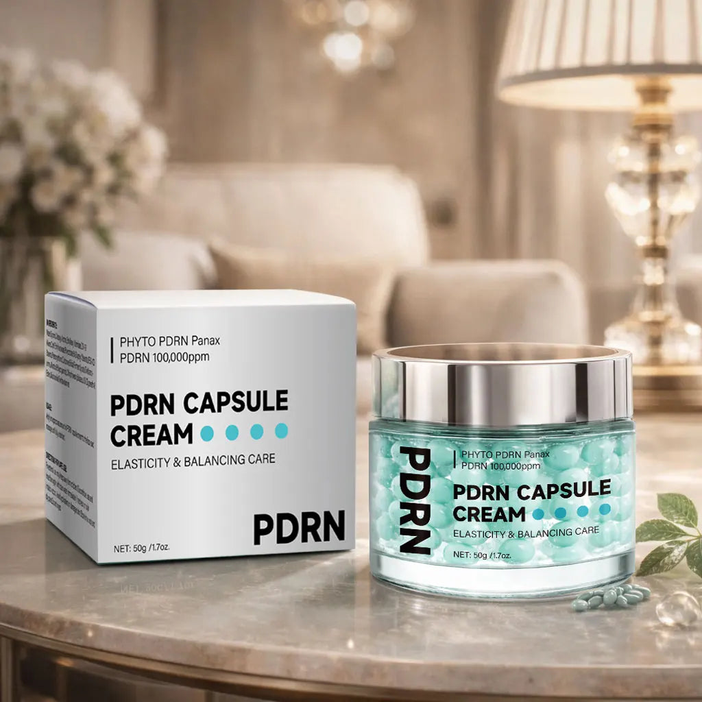 NAD+PDRN Glow Boosting Toner, PDRN Capsule Cream 100, Brighten Skin Tone, PDRN Glowing Moisturizer Set, Korean skincare Peaceful Pleasures Health and Wellness