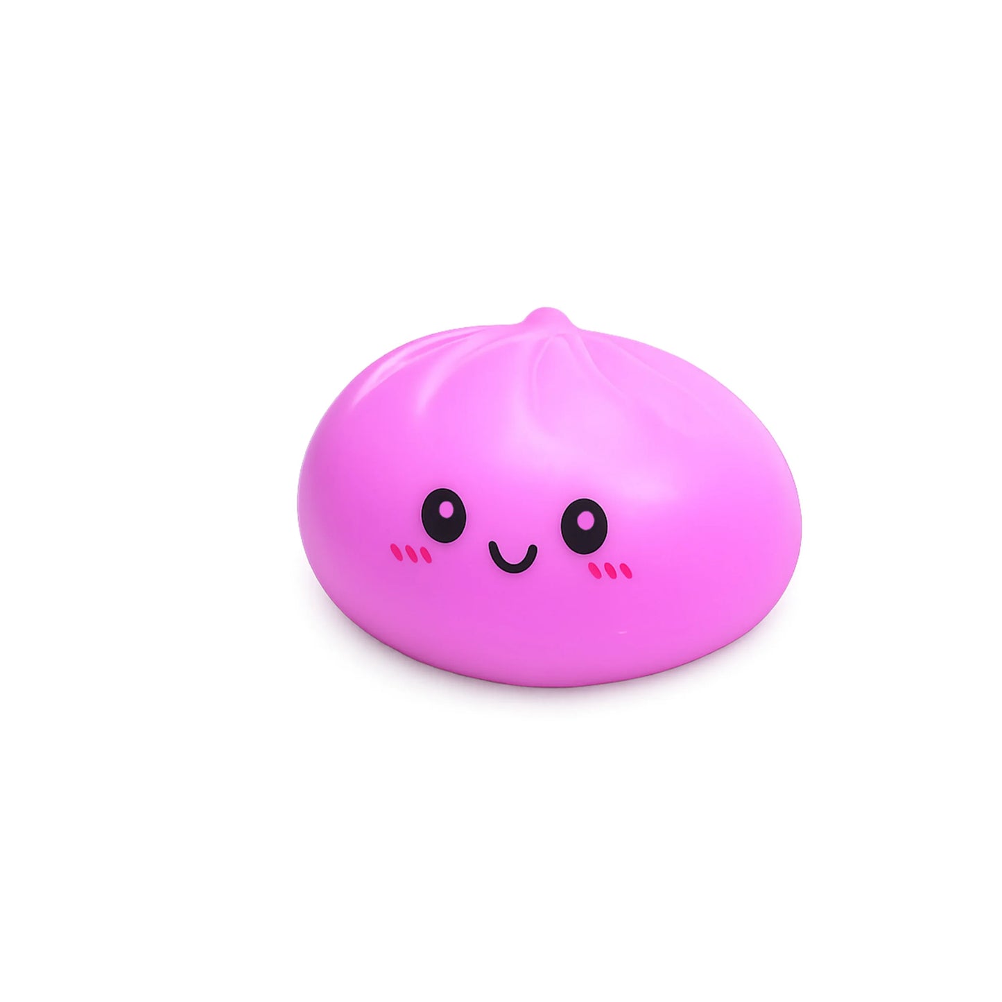 Simulation Dumpling Stress Ball Reusable Sensory Toys Low Rebound Relieve Stress Mood Toys Kid Safety Cute Colorful Dough Ball Peaceful Pleasures Health and Wellness Purple Ball