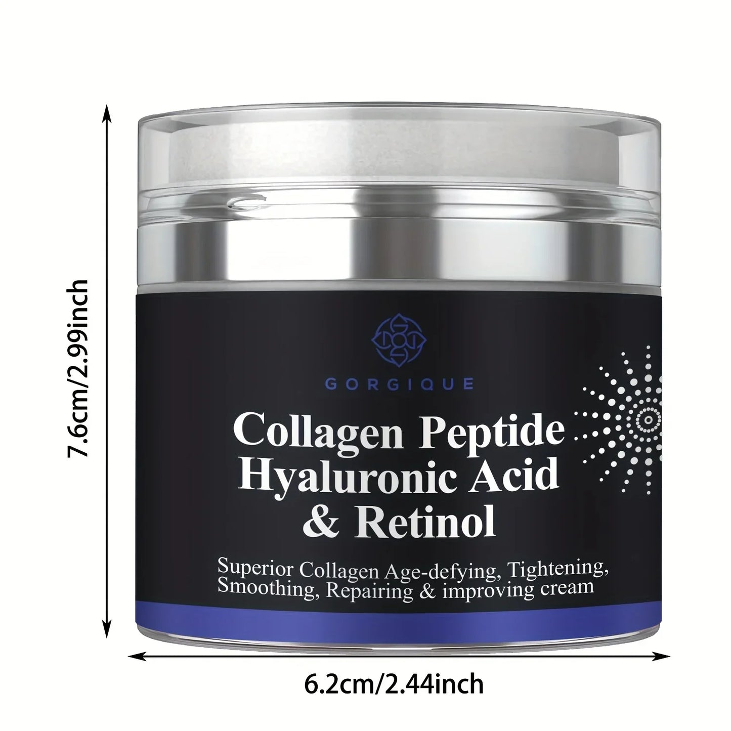 GORGIQUE Collagen Peptide Cream – Retinol & Hyaluronic Acid