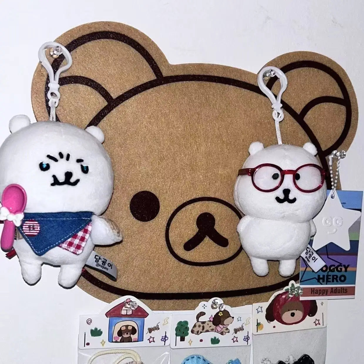 Cute Bear Felt Photo Message Board | Kids Wall Decor Panel