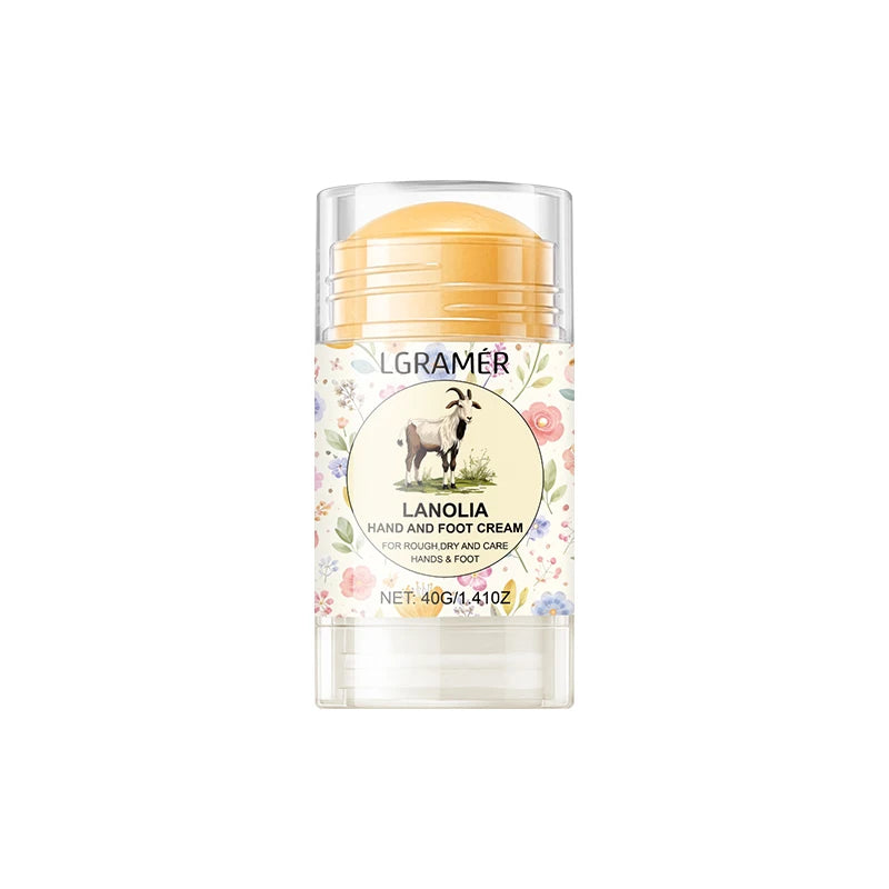Lanolin Hand and Foot Cream for Dry Cracked, Easy to Carry & Use, Excellent Moisturizing,Long-Lasting Hydration for Hands,Ankles Peaceful Pleasures Health and Wellness 1pcs