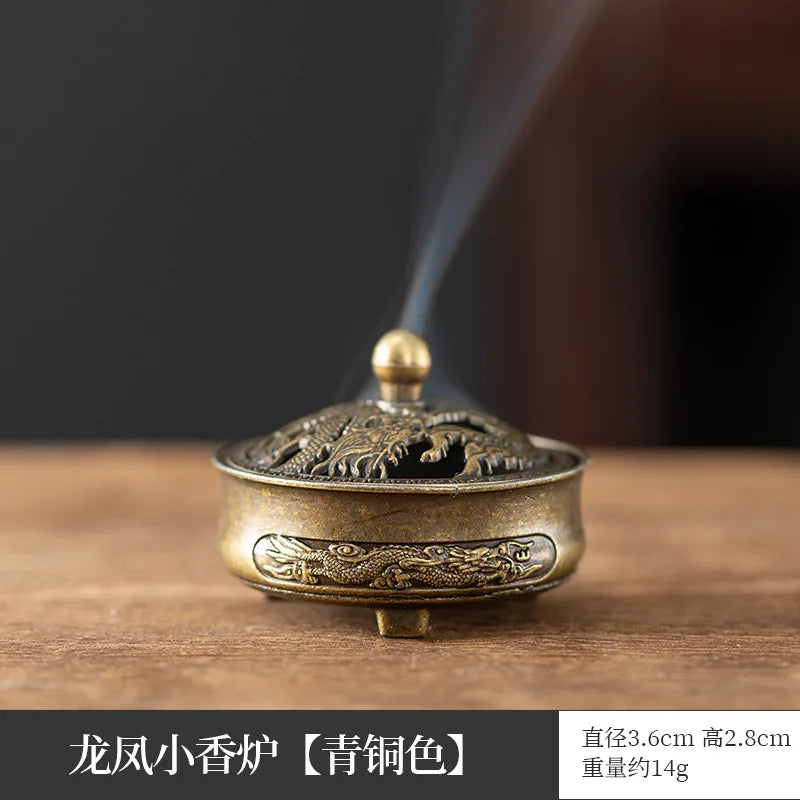Mini Zen Inspired Small Incense Burner, Small Auspicious Cloud, Incense Plate, Aromatherapy Burner, Incense Path Accessories Peaceful Pleasures Health and Wellness type1