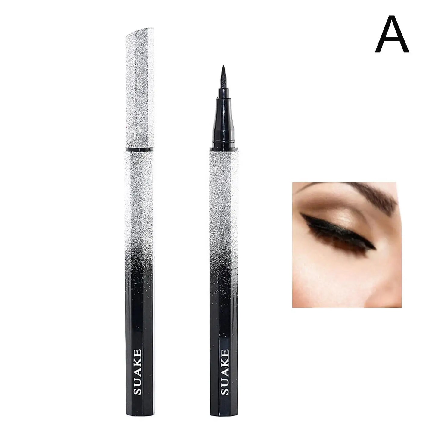 Dual-Tip Waterproof Liquid Eyeliner & Brow Pen – Long Lasting