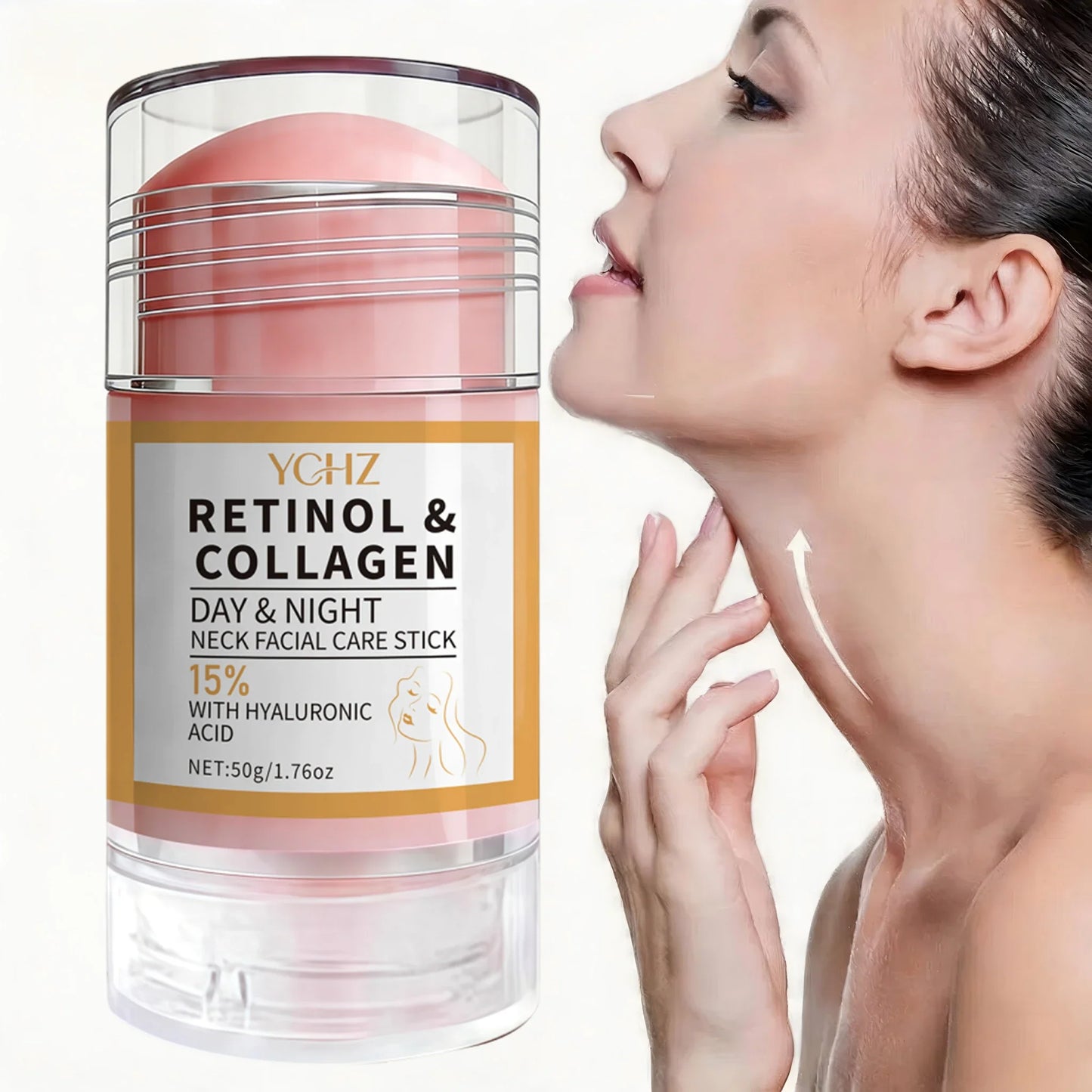 Retinol & Collagen Face & Neck Stick – Hyaluronic Acid + Niacinamide