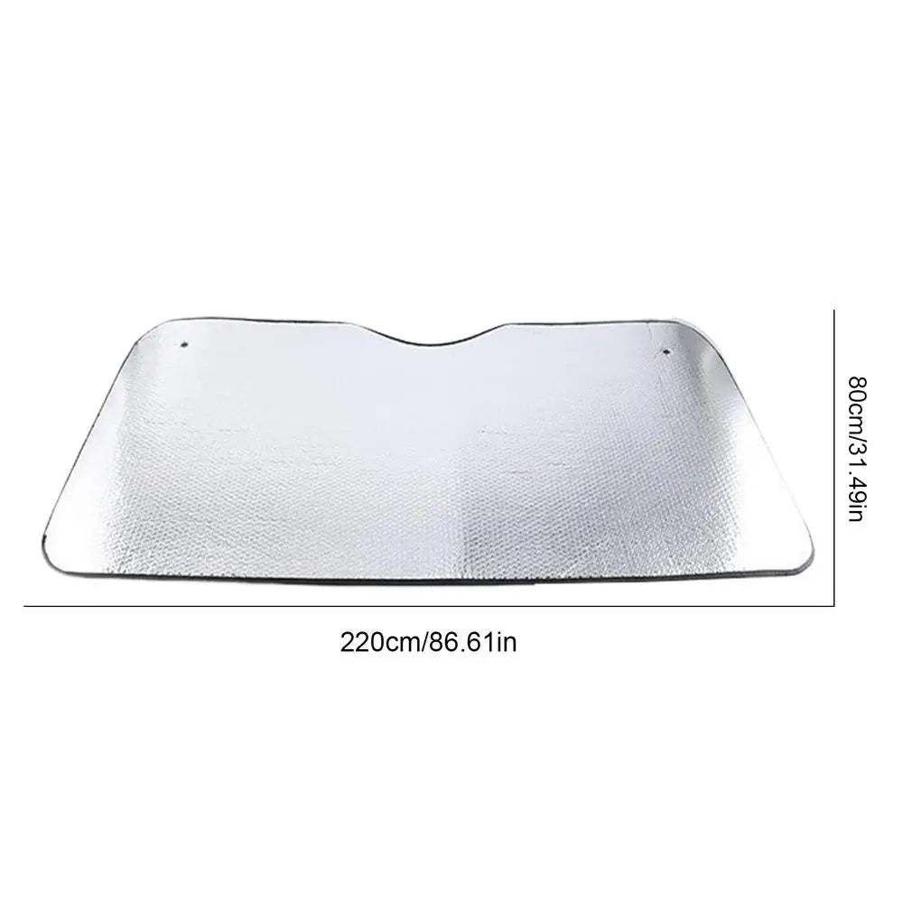 Truck Windshield Sunshade Foldable UV Blocker 220x80cm