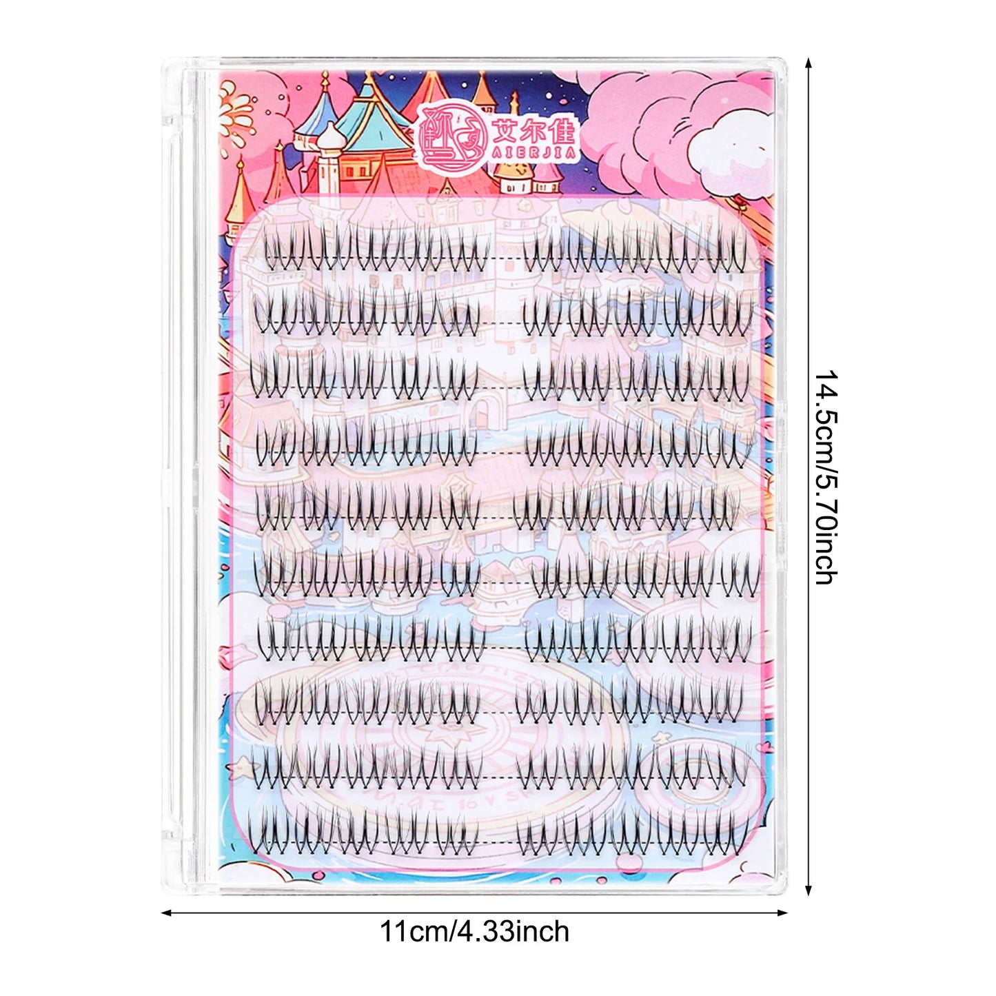 U-Shape Cluster Lashes | Wispy DIY Lash Extensions Cluster False Lashes Peaceful Pleasures Health and Wellness