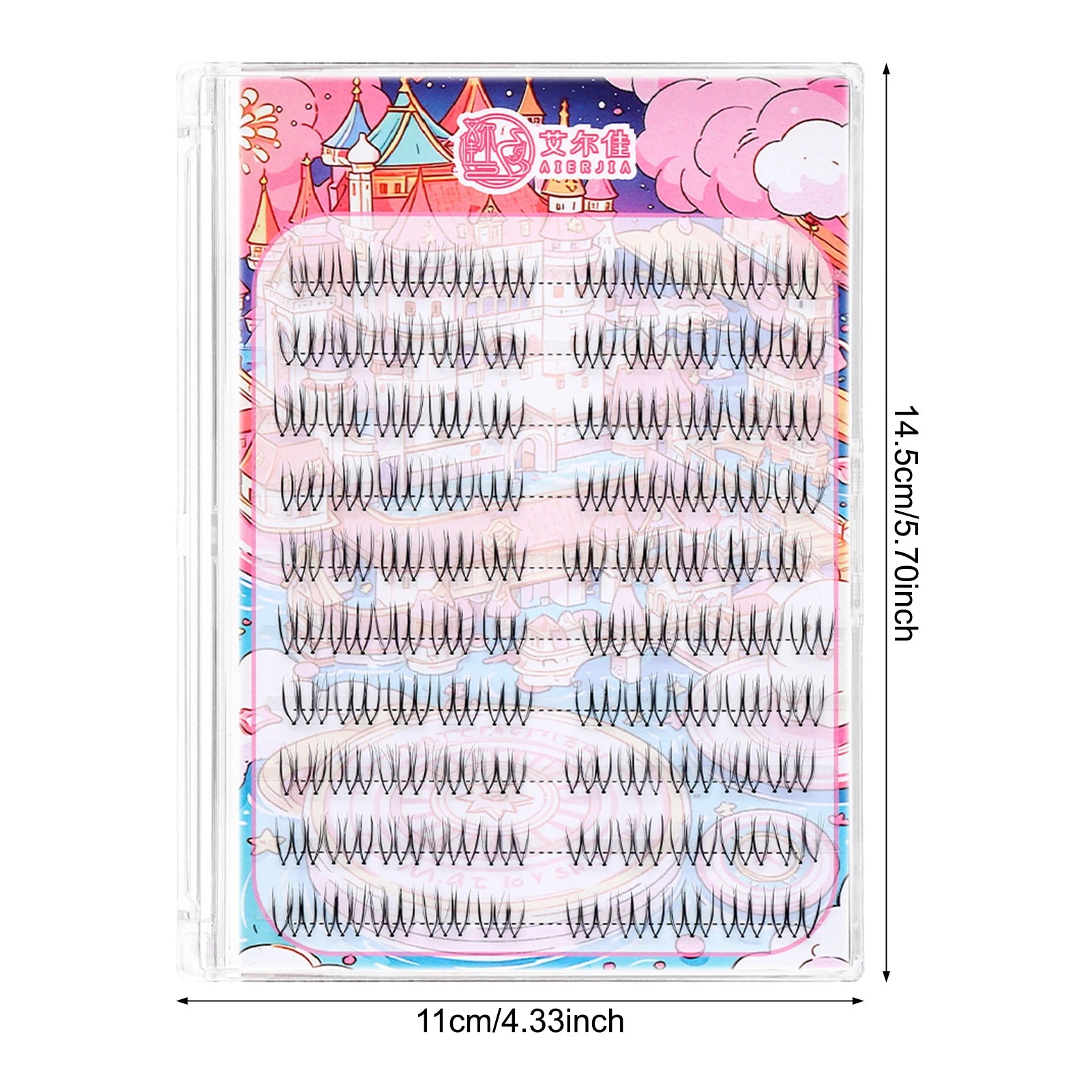 U-Shape Cluster Lashes | Wispy DIY Lash Extensions Cluster False Lashes Peaceful Pleasures Health and Wellness
