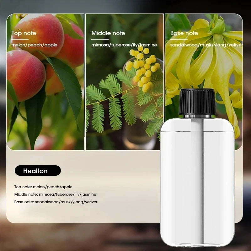 Mini Smart Essential Oil Diffuser for Room and Office USB Automatic Aromatherapy Machine Air Purification Aroma Enhancer Peaceful Pleasures Health and Wellness Healton-oil-Only