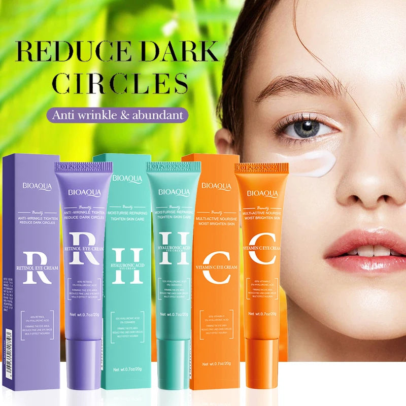BIOAQUA Vitamin C Retinol Eye Cream – Dark Circles & Anti-Aging