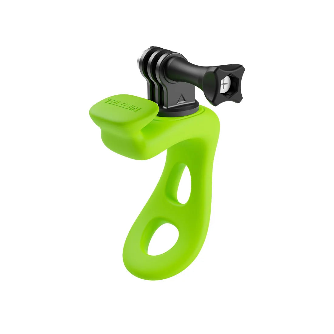 TELESIN Action Camera Mount silica adaptable Mini Flexible Bracket For Gopro Insta360 DJI Action Camera Accessories Peaceful Pleasures Health and Wellness 1pc Green Universal