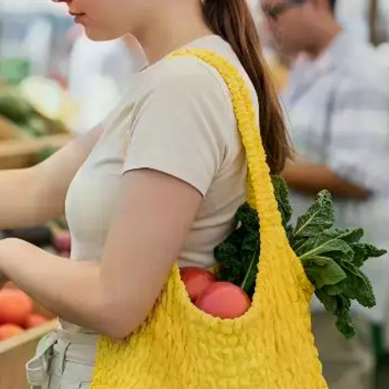 Foldable Stretch Shopping Bag | Large Capacity Reusable Tote