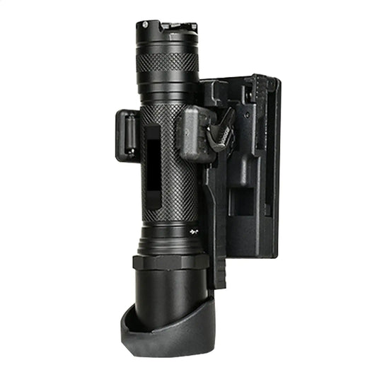 Flashlight Belt Holster | Quick Release 360° Rotating Mount Flashlight Belt Holster Peaceful Pleasures Health and Wellness